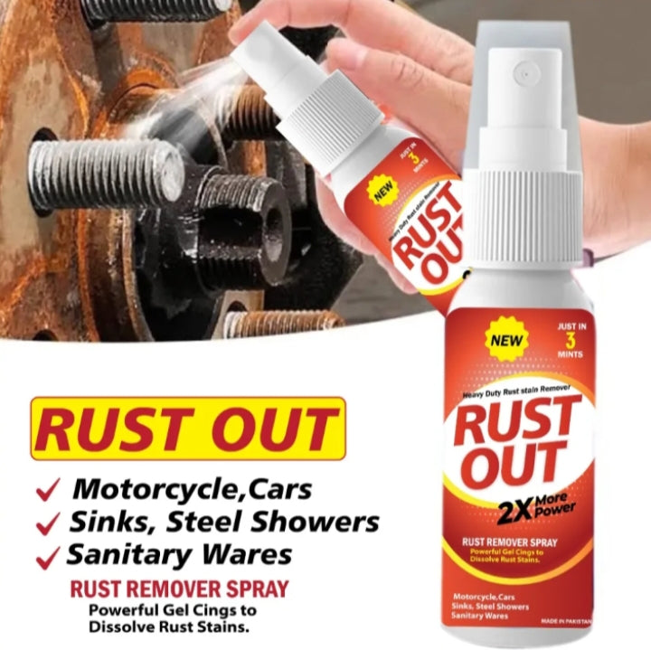 Rust Remover Zang Remover( Upgraded) spray for All Automotive (Bike, Car) And household items