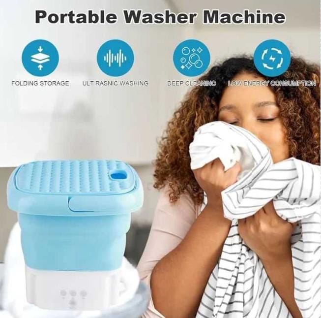 Portable Mini Folding Washing Machine