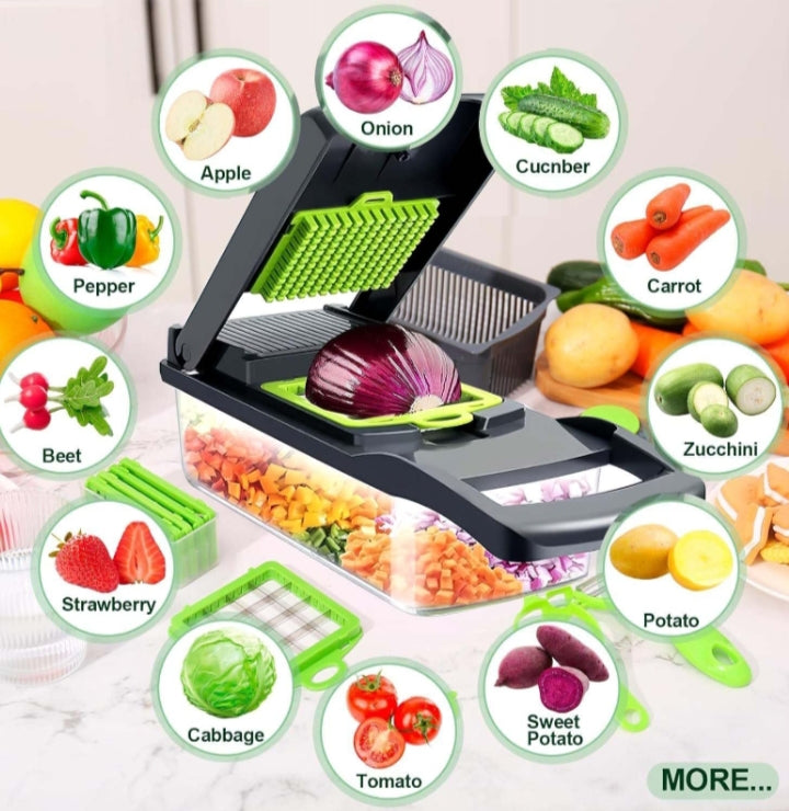 16 in 1 Multifunctional Vegetable Cutter